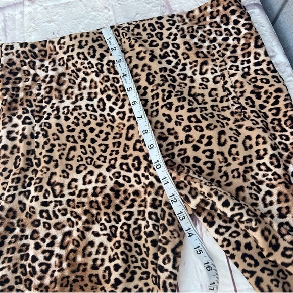 Chicos  Cheetah Print Elastic Waist Pants size 1.5 - Picture 7 of 10
